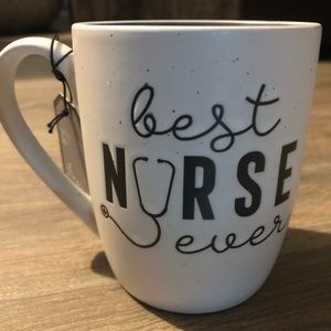 Mug and wine glass for nurses